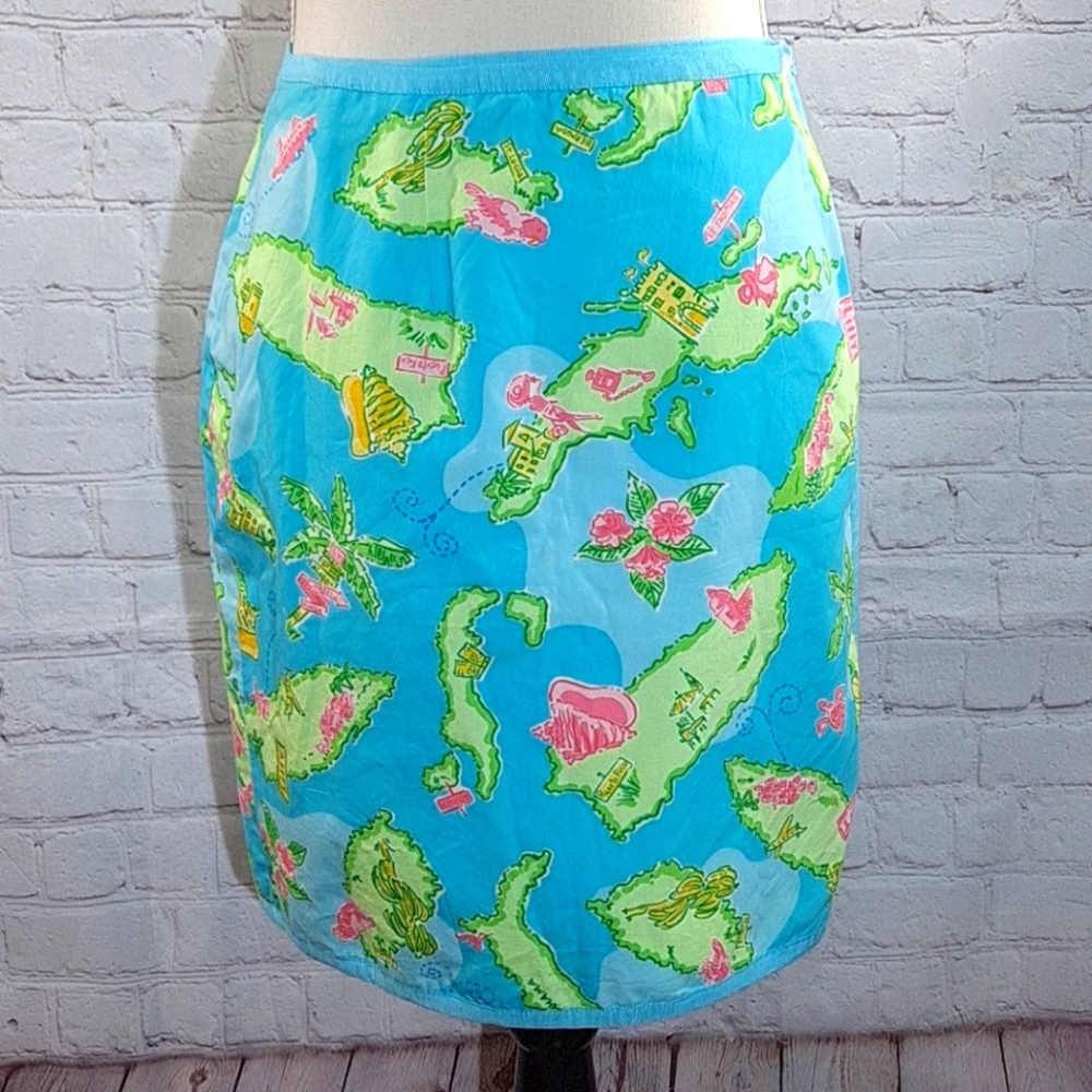 Lilly Pulitzer Island Hopping Wrap Skirt